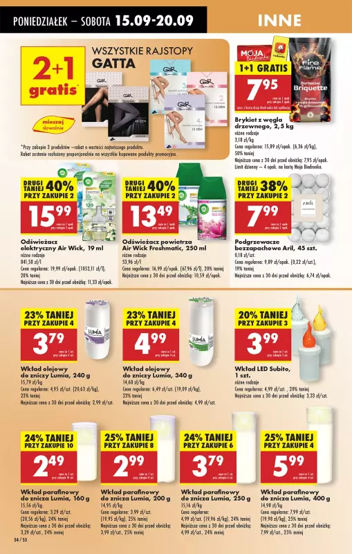 Biedronka - gazetka promocyjna Od poniedziałku, Z ladą tradycyjną od poniedziałku 15.09 do niedzieli 21.09 - strona 58