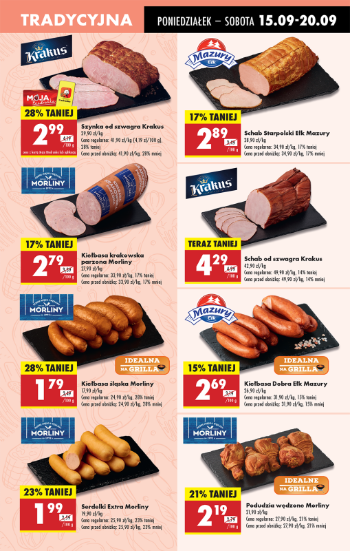 Biedronka - gazetka promocyjna Od poniedziałku, Z ladą tradycyjną od poniedziałku 15.09 do niedzieli 21.09 - strona 25