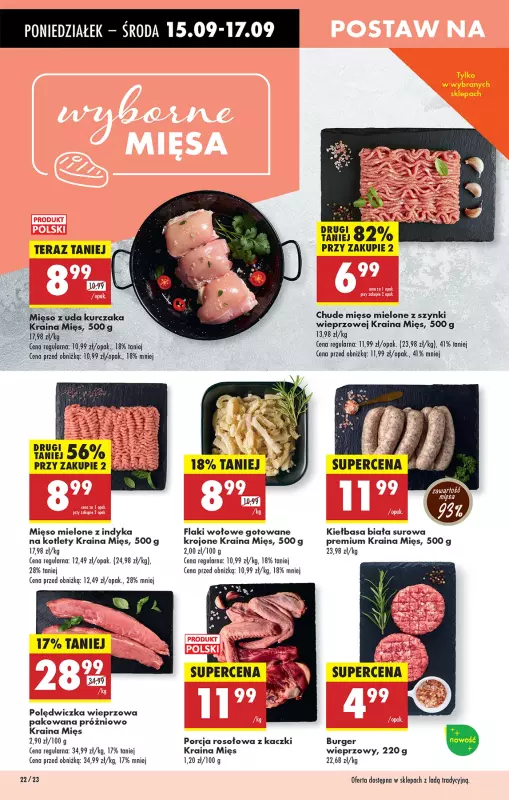 Biedronka - gazetka promocyjna Od poniedziałku, Z ladą tradycyjną od poniedziałku 15.09 do niedzieli 21.09 - strona 26