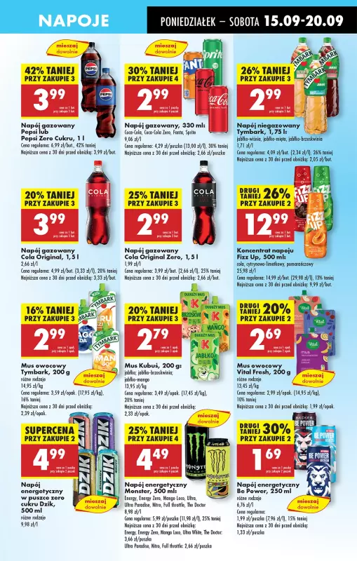 Biedronka - gazetka promocyjna Od poniedziałku, Z ladą tradycyjną od poniedziałku 15.09 do niedzieli 21.09 - strona 47