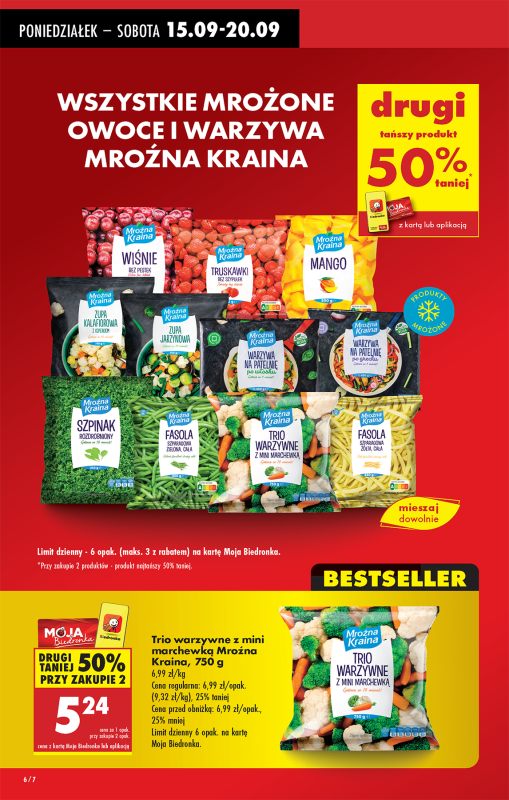 Biedronka - gazetka promocyjna Od poniedziałku, Z ladą tradycyjną od poniedziałku 15.09 do niedzieli 21.09 - strona 8