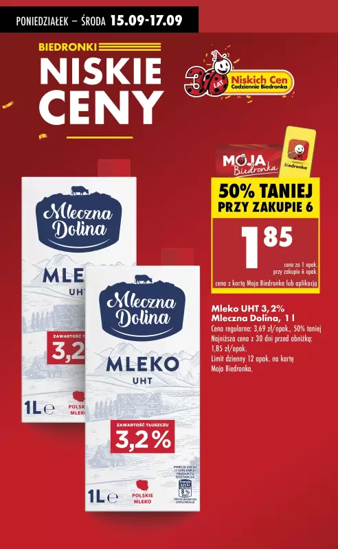 Biedronka - gazetka promocyjna Od poniedziałku   - strona 2