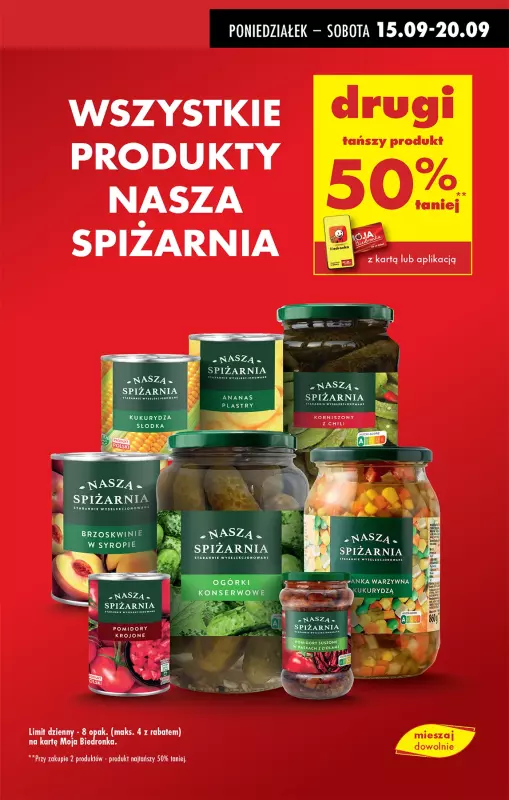 Biedronka - gazetka promocyjna Od poniedziałku od poniedziałku 15.09 do niedzieli 21.09 - strona 7