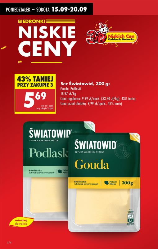 Biedronka - gazetka promocyjna Od poniedziałku od poniedziałku 15.09 do niedzieli 21.09 - strona 4