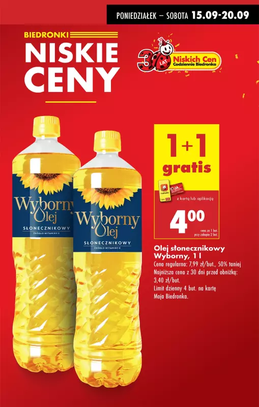 Biedronka - gazetka promocyjna Od poniedziałku od poniedziałku 15.09 do niedzieli 21.09 - strona 5