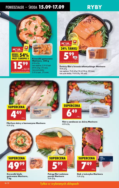 Biedronka - gazetka promocyjna Od poniedziałku od poniedziałku 15.09 do niedzieli 21.09 - strona 32