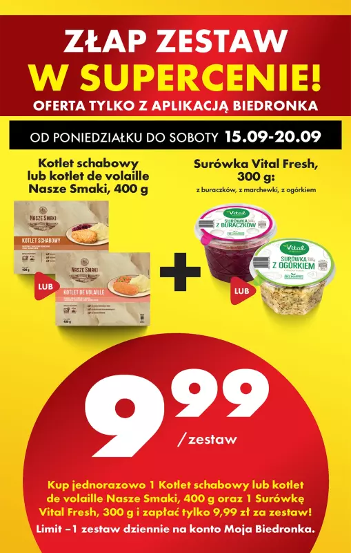 Biedronka - gazetka promocyjna Od poniedziałku, Z ladą tradycyjną od poniedziałku 15.09 do niedzieli 21.09 - strona 75