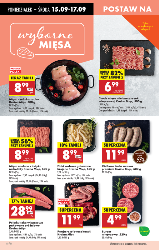 Biedronka - gazetka promocyjna Od poniedziałku, Z ladą tradycyjną od poniedziałku 15.09 do niedzieli 21.09 - strona 28