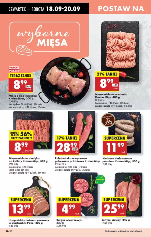 Biedronka - gazetka promocyjna Od czwartku od czwartku 18.09 do środy 24.09 - strona 26
