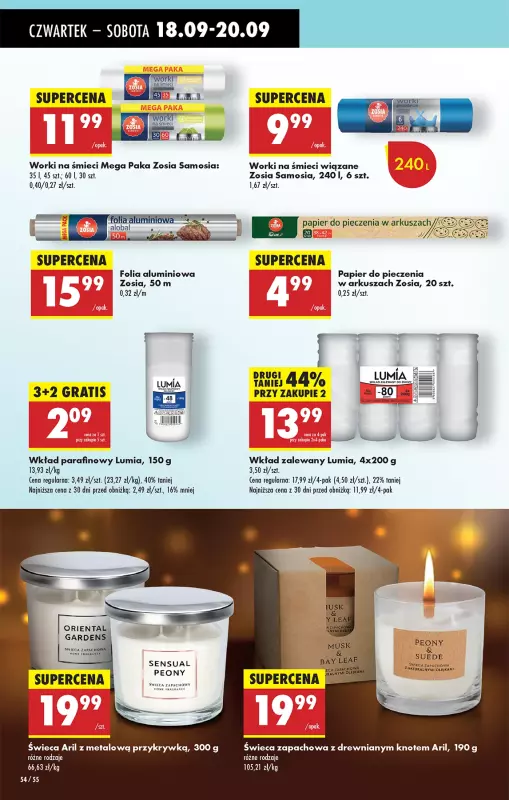 Biedronka - gazetka promocyjna Od czwartku od czwartku 18.09 do środy 24.09 - strona 72