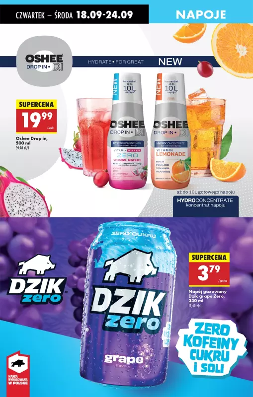 Biedronka - gazetka promocyjna Od czwartku od czwartku 18.09 do środy 24.09 - strona 58