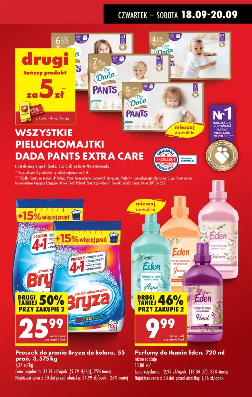 Biedronka - gazetka promocyjna Od czwartku od czwartku 18.09 do środy 24.09 - strona 11