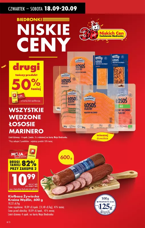 Biedronka - gazetka promocyjna Od czwartku od czwartku 18.09 do środy 24.09 - strona 4