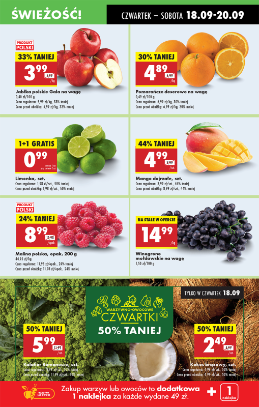 Biedronka - gazetka promocyjna Od czwartku od czwartku 18.09 do środy 24.09 - strona 19