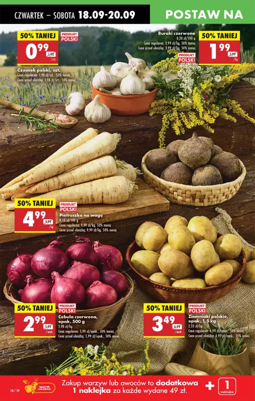 Biedronka - gazetka promocyjna Od czwartku od czwartku 18.09 do środy 24.09 - strona 18
