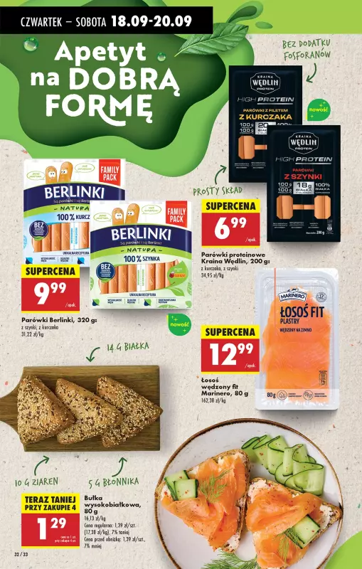 Biedronka - gazetka promocyjna Od czwartku od czwartku 18.09 do środy 24.09 - strona 40