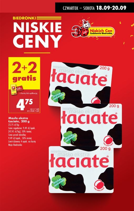Biedronka - gazetka promocyjna Od czwartku od czwartku 18.09 do środy 24.09 - strona 3
