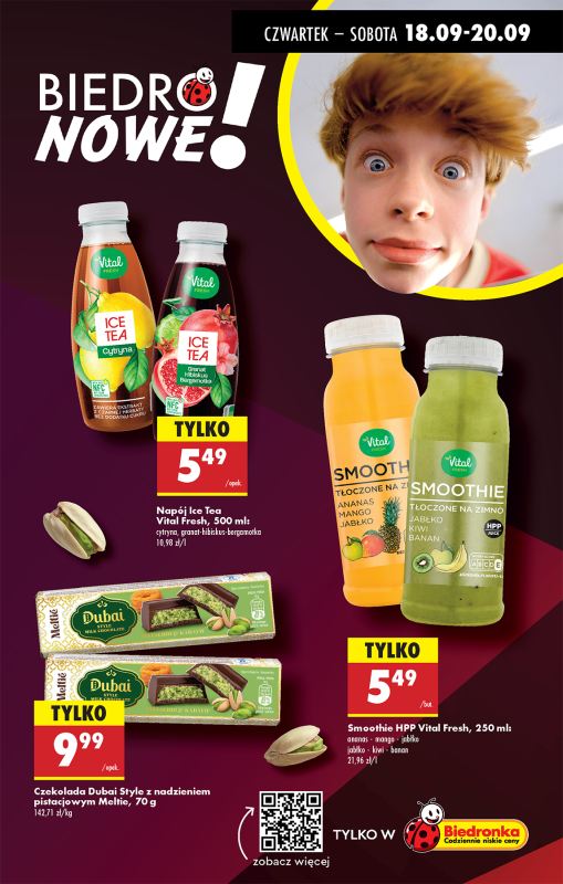Biedronka - gazetka promocyjna Od czwartku od czwartku 18.09 do środy 24.09 - strona 15