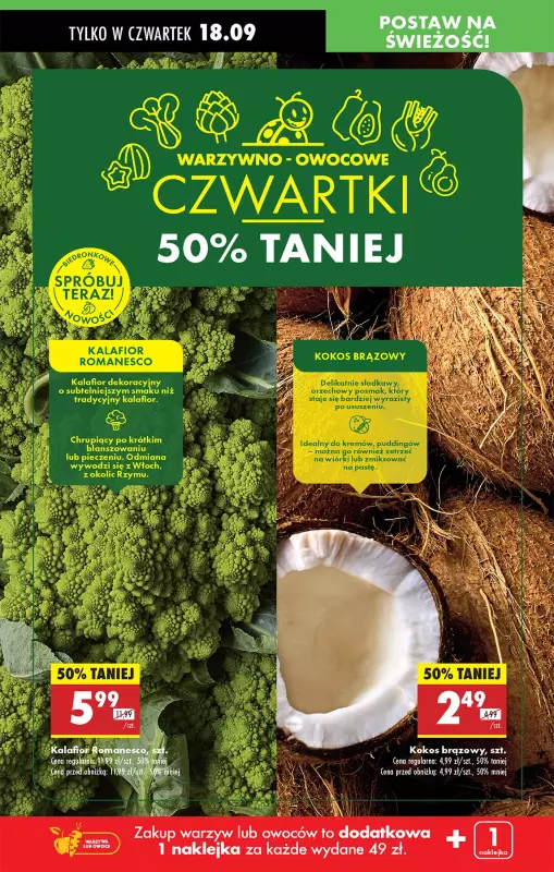 Biedronka - gazetka promocyjna Od czwartku od czwartku 18.09 do środy 24.09 - strona 21