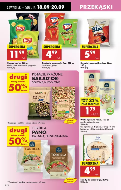 Biedronka - gazetka promocyjna Od czwartku, Z ladą tradycyjną od czwartku 18.09 do środy 24.09 - strona 52