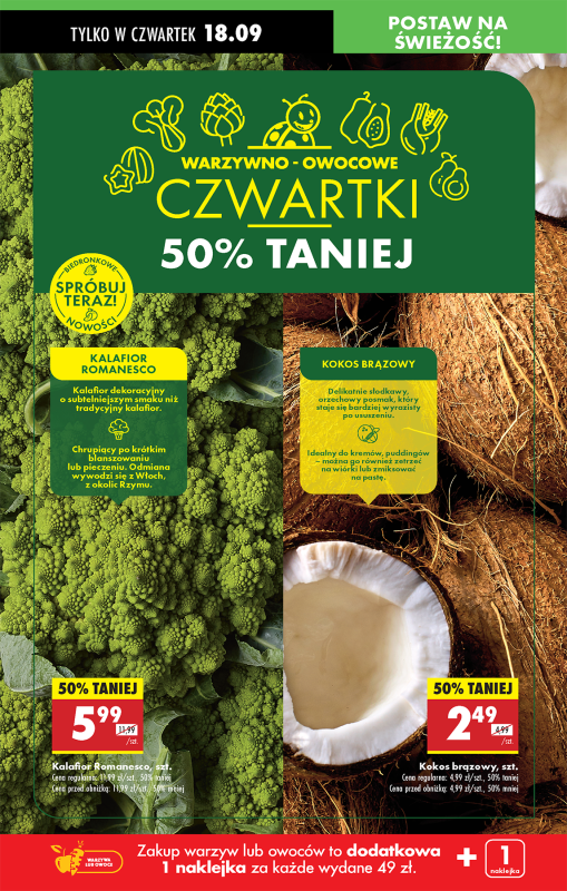 Biedronka - gazetka promocyjna Od czwartku, Z ladą tradycyjną od czwartku 18.09 do środy 24.09 - strona 21