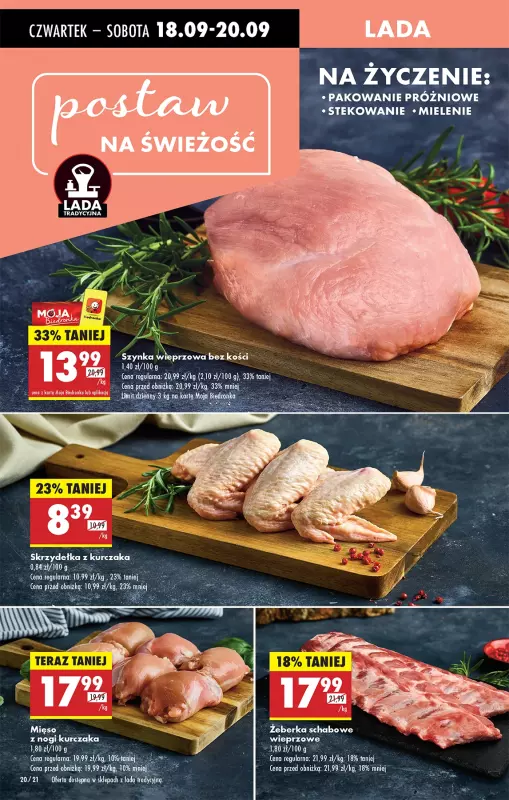 Biedronka - gazetka promocyjna Od czwartku, Z ladą tradycyjną od czwartku 18.09 do środy 24.09 - strona 24