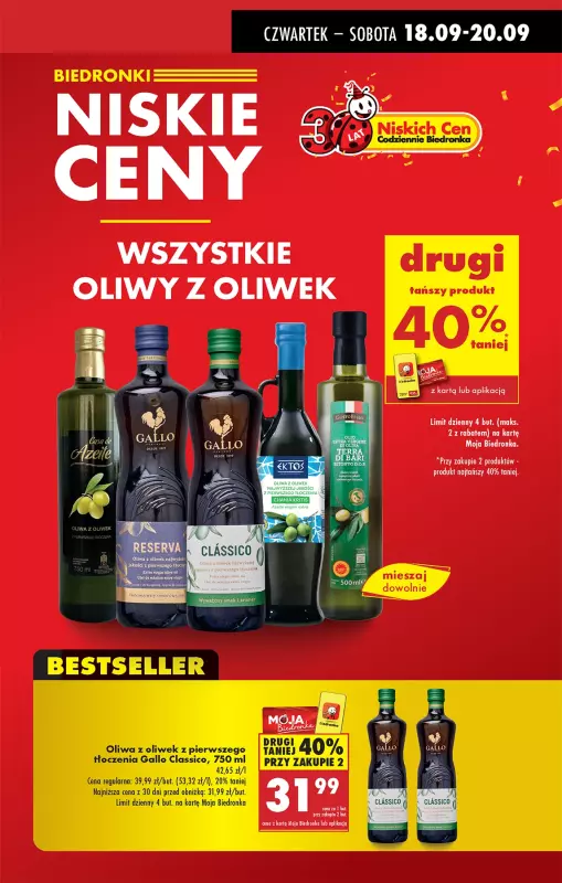 Biedronka - gazetka promocyjna Od czwartku, Z ladą tradycyjną od czwartku 18.09 do środy 24.09 - strona 5