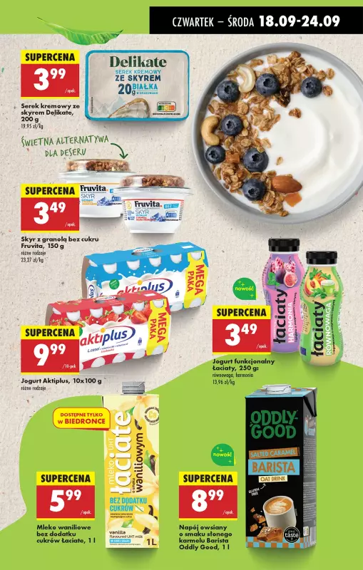 Biedronka - gazetka promocyjna Od czwartku, Z ladą tradycyjną od czwartku 18.09 do środy 24.09 - strona 41