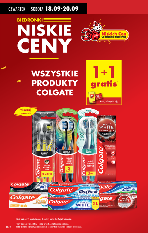 Biedronka - gazetka promocyjna Od czwartku, Z ladą tradycyjną od czwartku 18.09 do środy 24.09 - strona 10