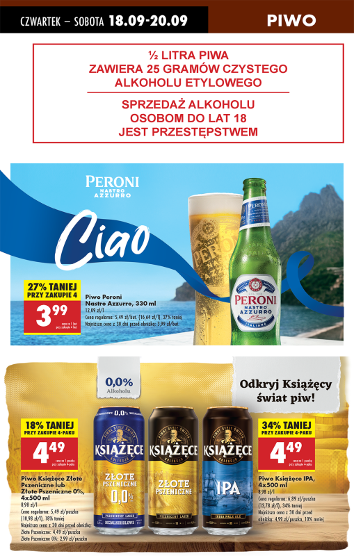 Biedronka - gazetka promocyjna Od czwartku, Z ladą tradycyjną od czwartku 18.09 do środy 24.09 - strona 59