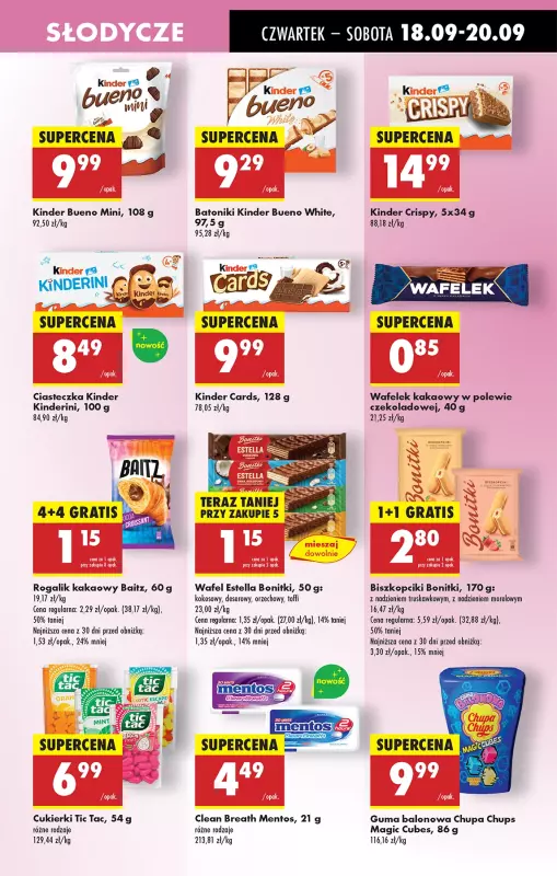 Biedronka - gazetka promocyjna Od czwartku, Z ladą tradycyjną od czwartku 18.09 do środy 24.09 - strona 49