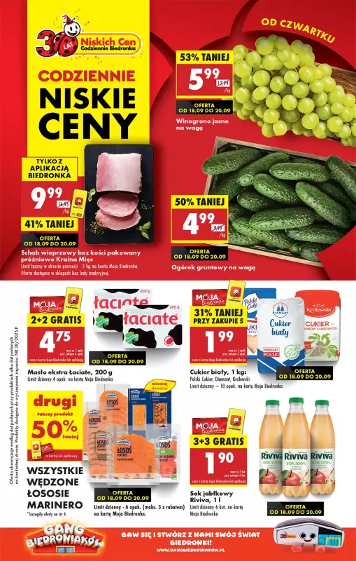 Biedronka - gazetka promocyjna Od czwartku  