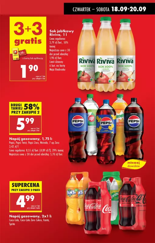 Biedronka - gazetka promocyjna Od czwartku od czwartku 18.09 do środy 24.09 - strona 7