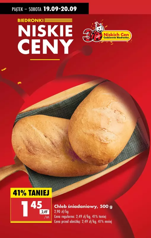 Biedronka - gazetka promocyjna Od czwartku, Z ladą tradycyjną od czwartku 18.09 do środy 24.09 - strona 14