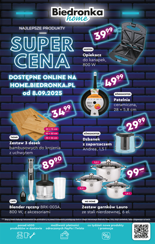 Biedronka - gazetka promocyjna Okazje tygodnia od 20.09 od soboty 20.09 do środy 08.10 - strona 47