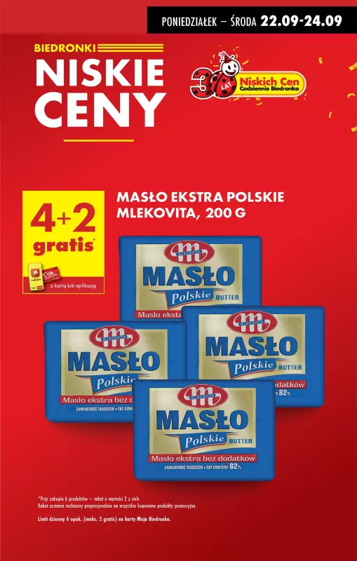 Biedronka - gazetka promocyjna Od poniedziałku od poniedziałku 22.09 do niedzieli 28.09 - strona 3