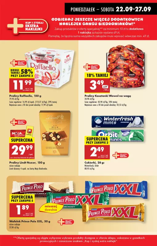 Biedronka - gazetka promocyjna Od poniedziałku od poniedziałku 22.09 do niedzieli 28.09 - strona 25