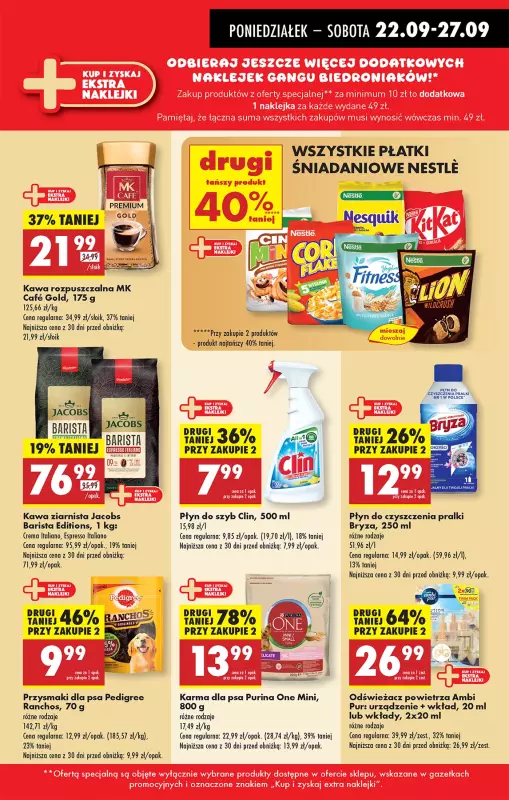 Biedronka - gazetka promocyjna Od poniedziałku od poniedziałku 22.09 do niedzieli 28.09 - strona 29