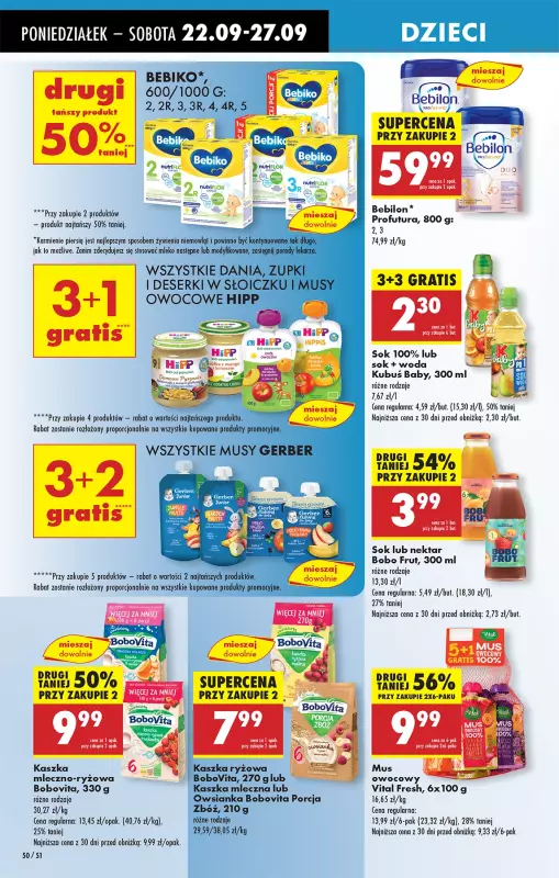 Biedronka - gazetka promocyjna Od poniedziałku od poniedziałku 22.09 do niedzieli 28.09 - strona 54