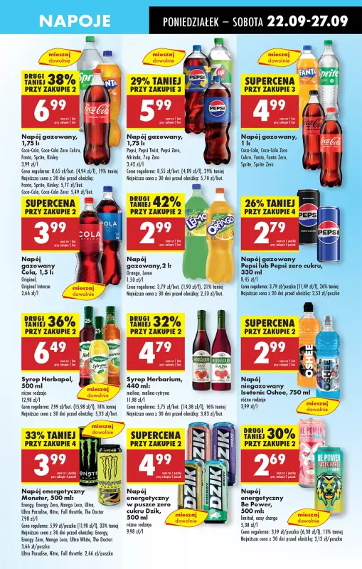 Biedronka - gazetka promocyjna Od poniedziałku od poniedziałku 22.09 do niedzieli 28.09 - strona 47