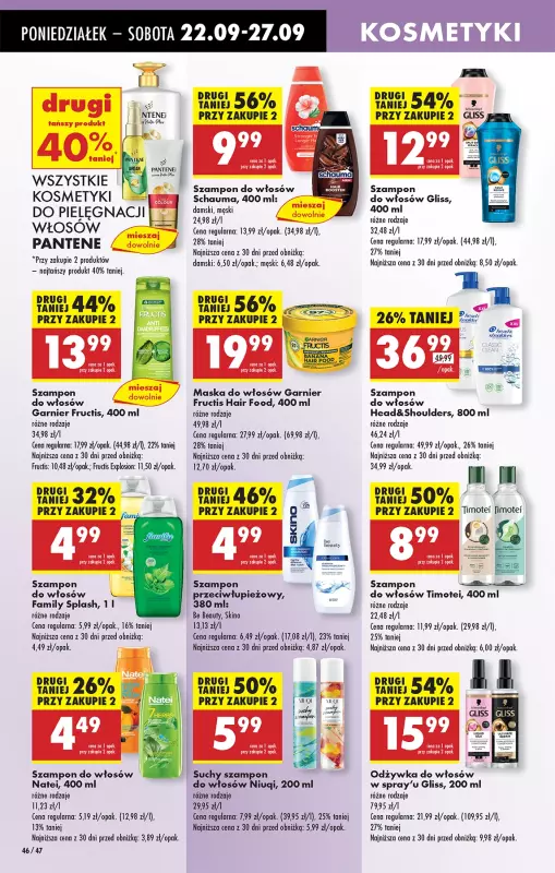 Biedronka - gazetka promocyjna Od poniedziałku od poniedziałku 22.09 do niedzieli 28.09 - strona 50