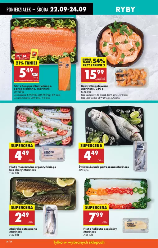 Biedronka - gazetka promocyjna Od poniedziałku od poniedziałku 22.09 do niedzieli 28.09 - strona 32