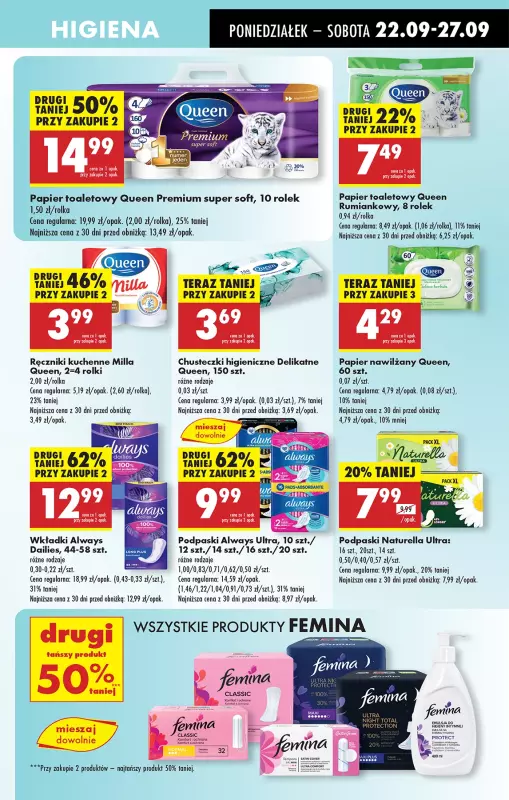 Biedronka - gazetka promocyjna Od poniedziałku od poniedziałku 22.09 do niedzieli 28.09 - strona 53