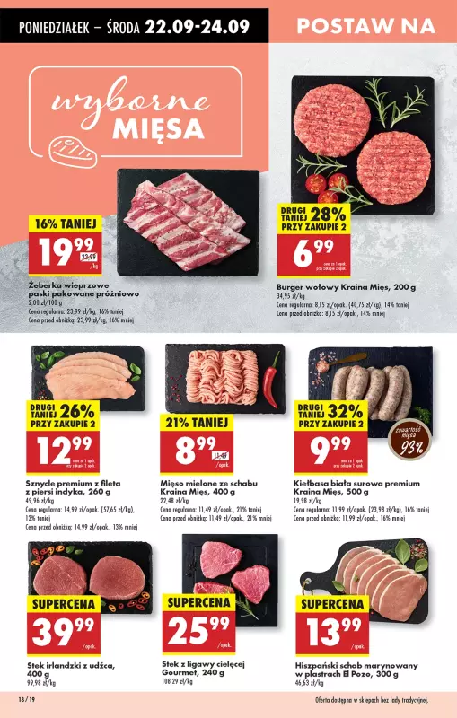 Biedronka - gazetka promocyjna Od poniedziałku od poniedziałku 22.09 do niedzieli 28.09 - strona 18