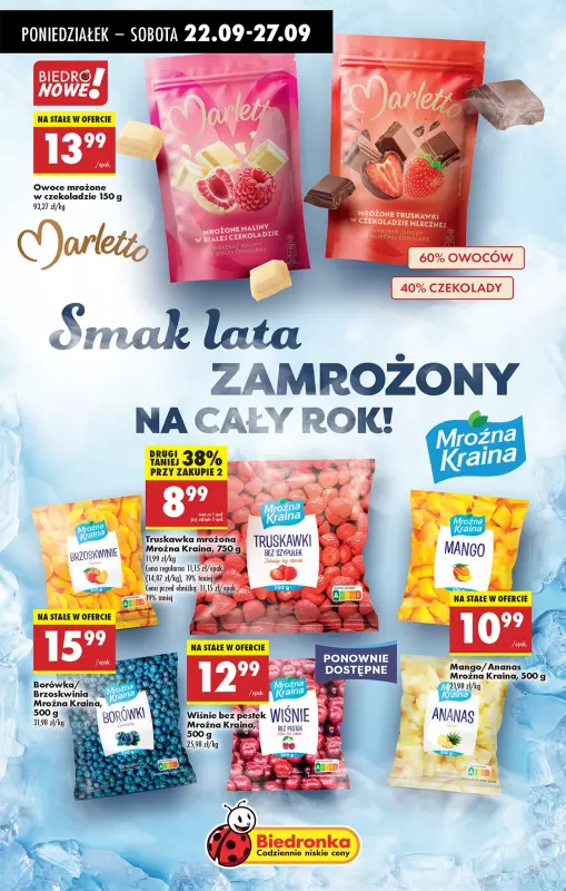Biedronka - gazetka promocyjna Od poniedziałku od poniedziałku 22.09 do niedzieli 28.09 - strona 66