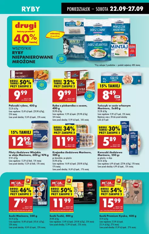 Biedronka - gazetka promocyjna Od poniedziałku, Z ladą tradycyjną od poniedziałku 22.09 do niedzieli 28.09 - strona 33