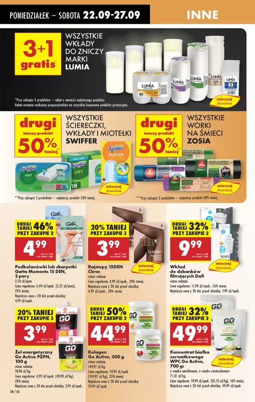Biedronka - gazetka promocyjna Od poniedziałku, Z ladą tradycyjną od poniedziałku 22.09 do niedzieli 28.09 - strona 58