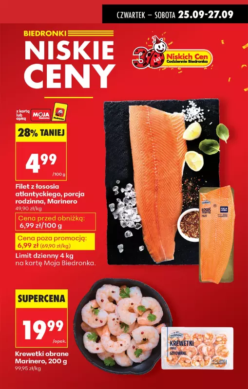 Biedronka - gazetka promocyjna Od czwartku od czwartku 25.09 do środy 01.10 - strona 7