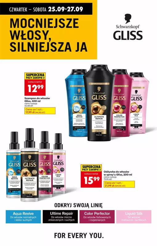 Biedronka - gazetka promocyjna Od czwartku od czwartku 25.09 do środy 01.10 - strona 65