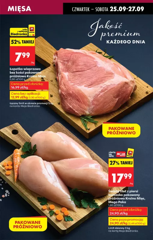 Biedronka - gazetka promocyjna Od czwartku od czwartku 25.09 do środy 01.10 - strona 25
